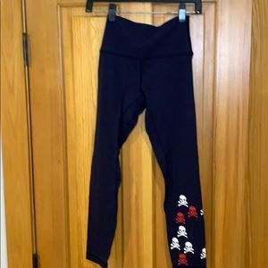 Soulcycle Navy Lululemon Align Crop Legging